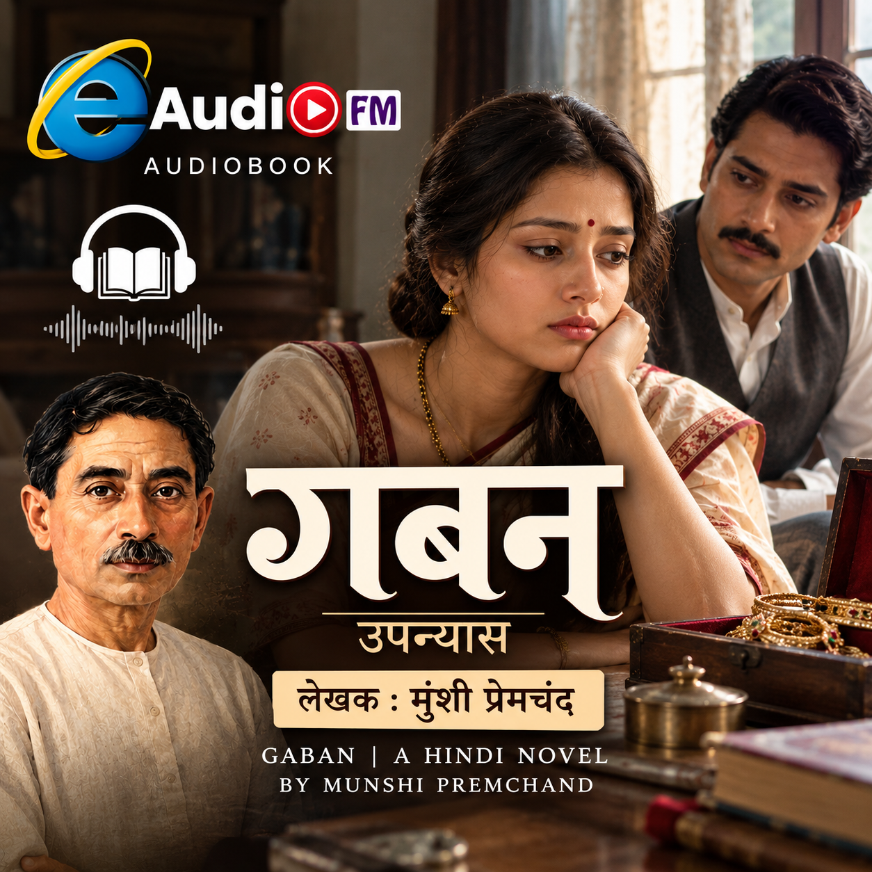 गबन | Gaban Audiobook | मुंशी प्रेमचंद का प्रसिद्ध उपन्यास | Hindi Audiobook | E Audio FM - मुंशी प्रेमचंद